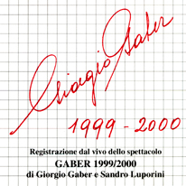 Cover image for Gaber 1999/2000