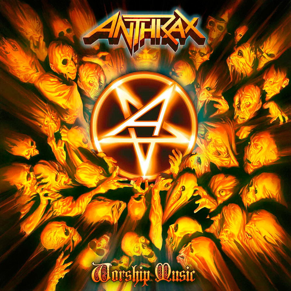 Album cover art for "Crawl" by Anthrax