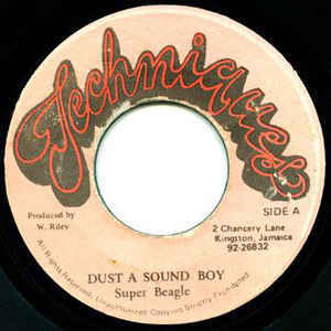 Album cover art for "Dust a Sound Boy" by Super Beagle
