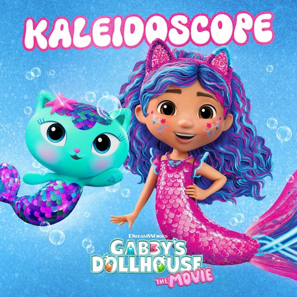 Album cover art for "Kaleidoscope" by Gabby’s Dollhouse