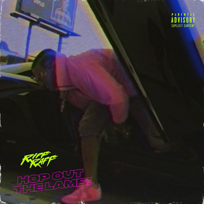 Album cover art for "Hop Out The Lamb" by RiFF RAFF
