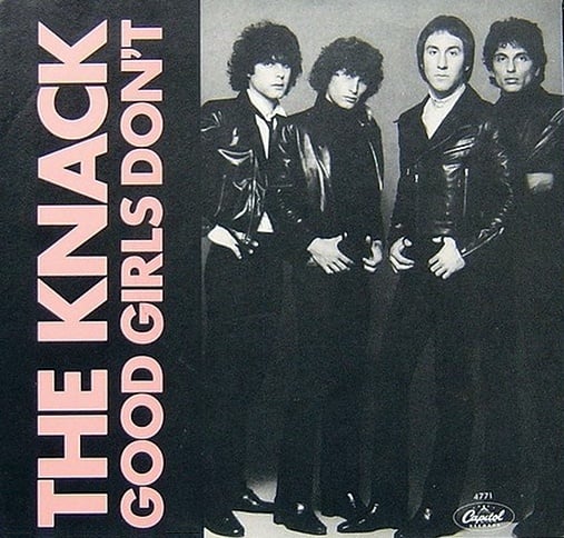 Album cover art for "Good Girls Don’t" by The Knack
