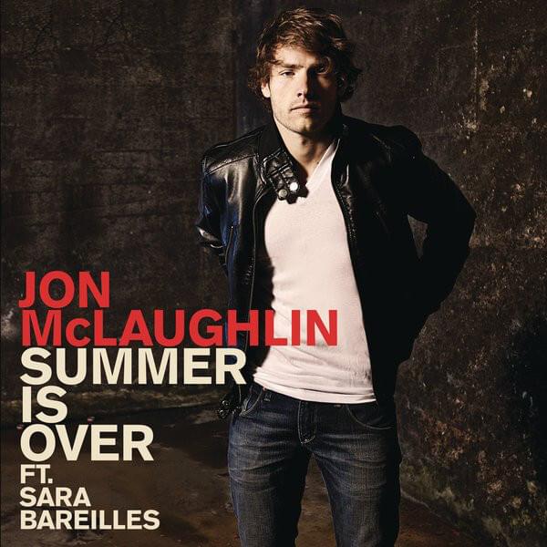 Album cover art for "Summer Is Over (Remix)" by Jon McLaughlin & Sara Bareilles