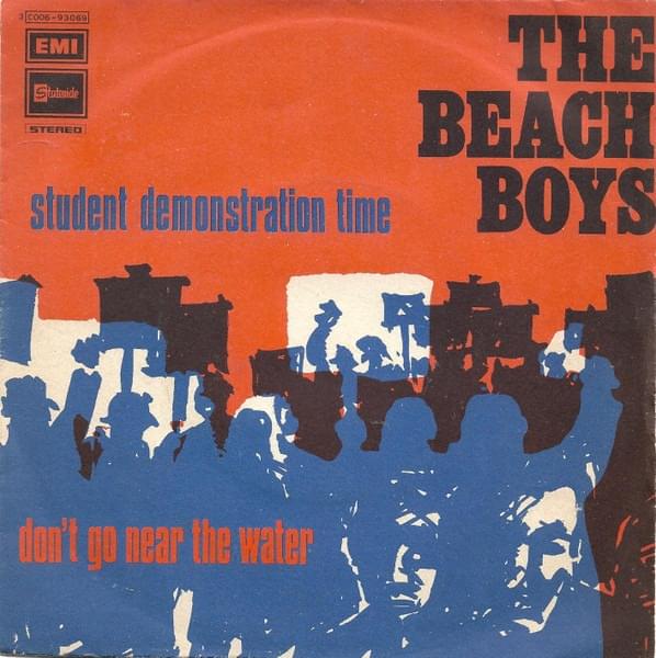 Album cover art for "Student Demonstration Time" by The Beach Boys