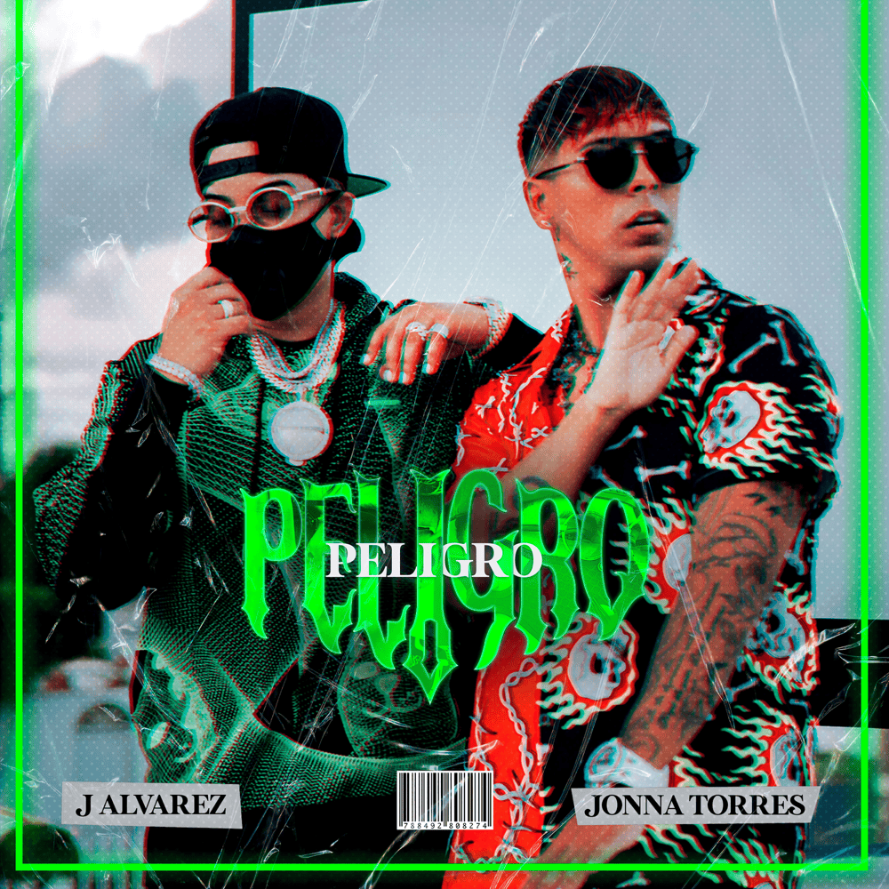 Album cover art for "Peligro" by J Álvarez
