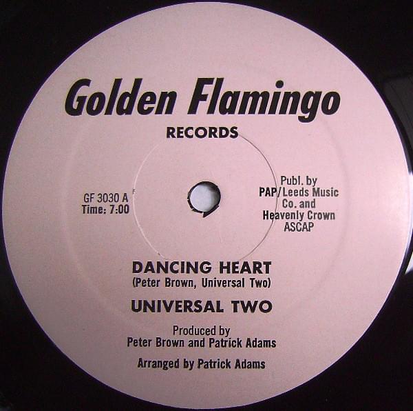 Album cover art for "Dancing Heart" by Universal Two
