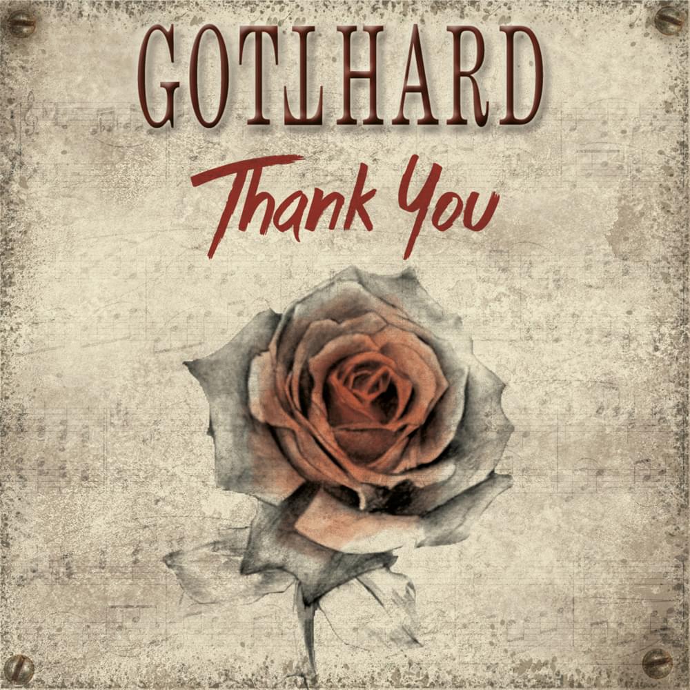 Album cover art for "Thank You" by Gotthard & Melody Tibbits