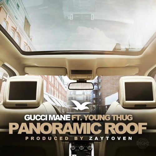 Album cover art for "Panoramic Roof" by Gucci Mane & Young Thug