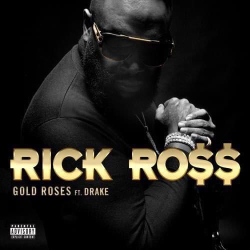 Album cover art for "Gold Roses" by Rick Ross & Drake
