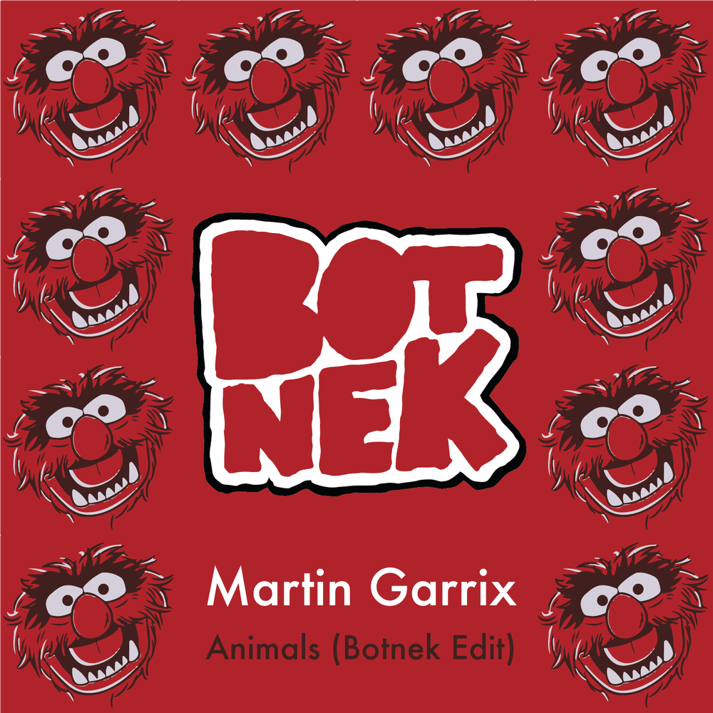 Album cover art for "Animals (Botnek Edit)" by Martin Garrix