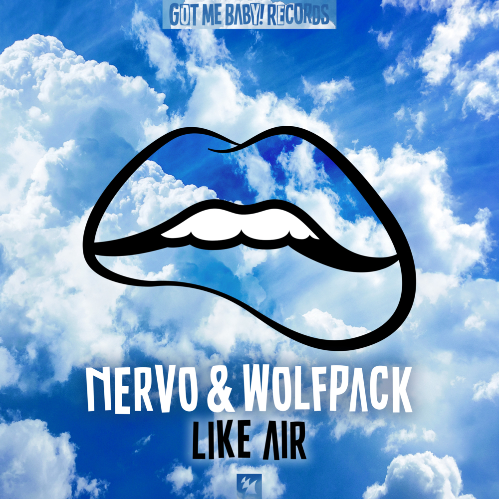 Album cover art for "Like Air" by NERVO