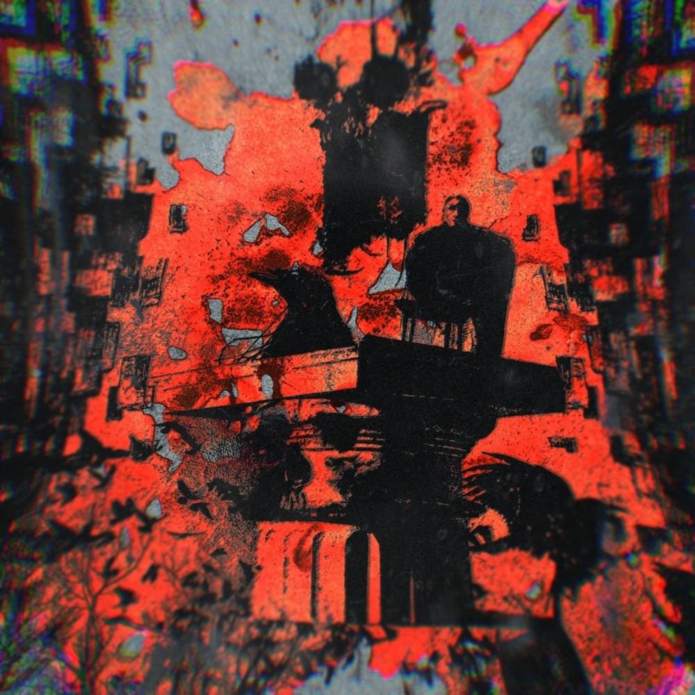 Album cover art for "Подражание Вийону (Imitation of Villon)" by IXXORA DIAMOND & .сидим у могилы Есенина (We sit at the grave of Yesenin’а)