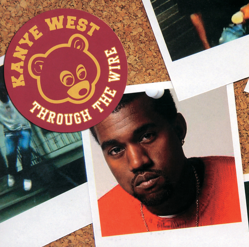 Album cover art for "Through the Wire" by Kanye West