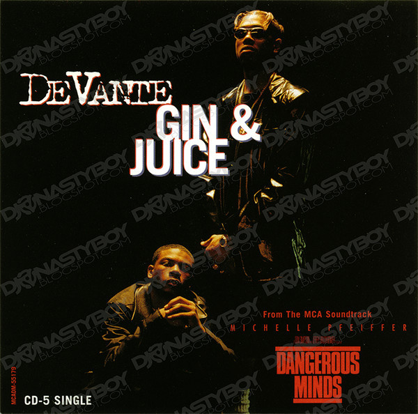 Album cover art for "Gin & Juice" by DeVante Swing & Static Major