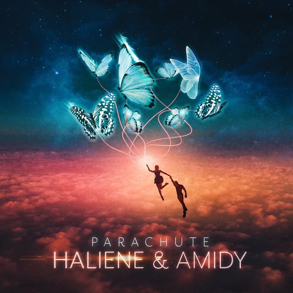 Album cover art for "Parachute" by HALIENE