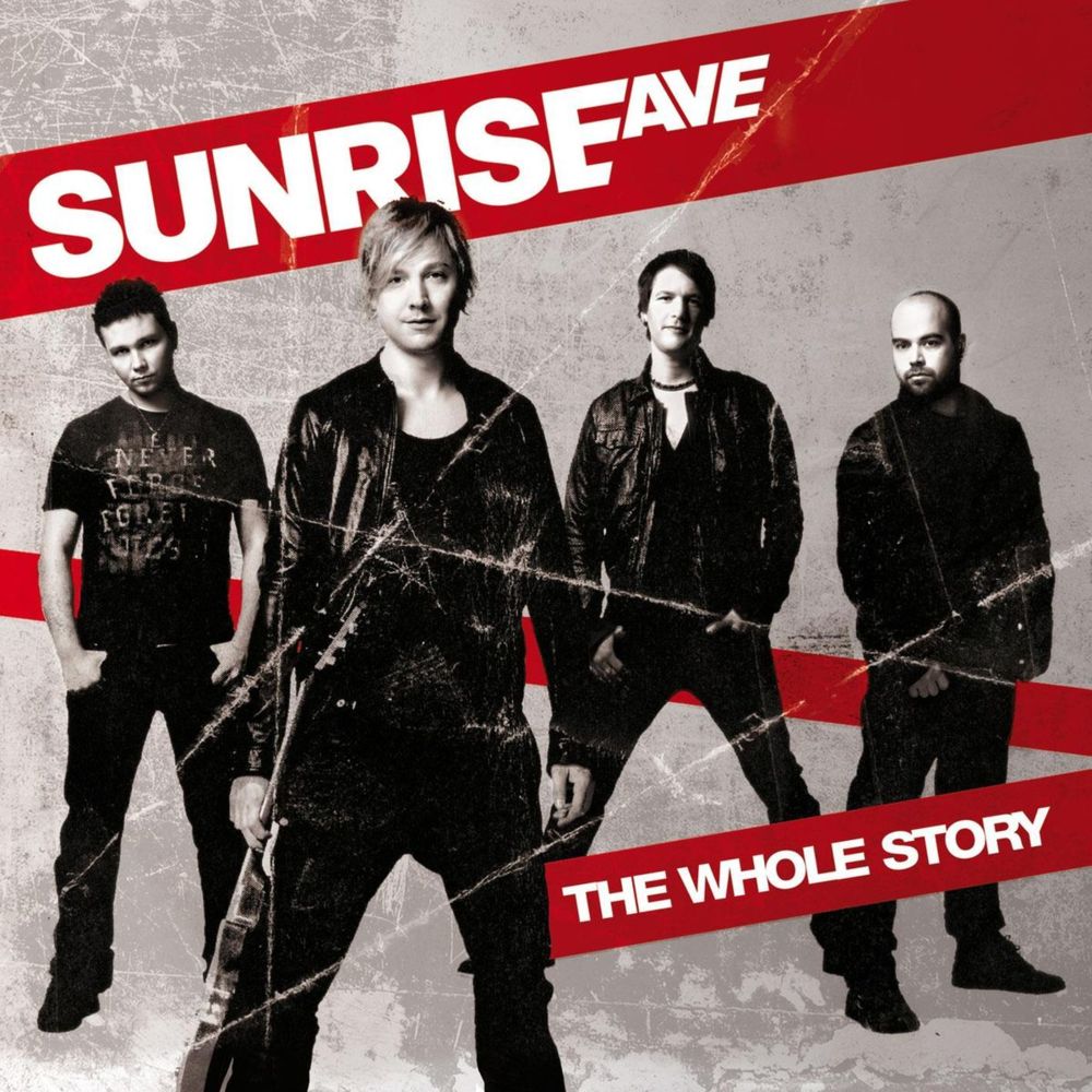 Album cover art for "The Whole Story" by Sunrise Avenue