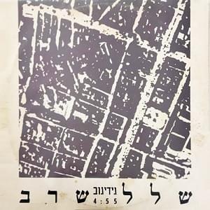 Album cover art for "Shlal Sharav - שלל שרב" by Gidi Gov - גידי גוב
