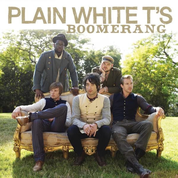 Album cover art for "Boomerang" by Plain White T’s