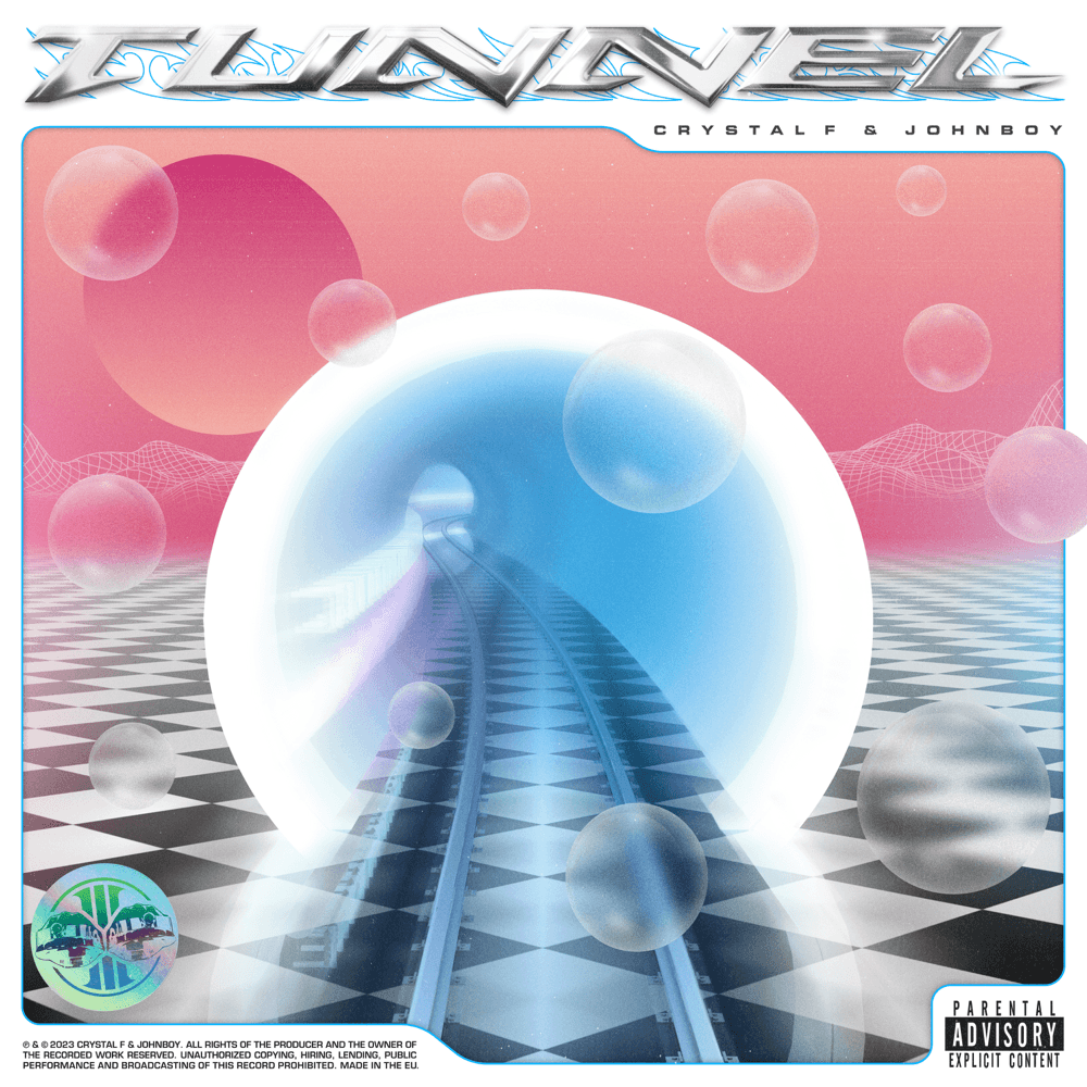 Album cover art for "Tunnel" by Crystal F