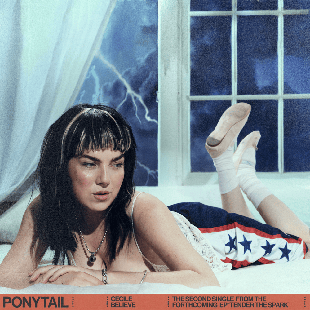 Album cover art for "Ponytail" by Cecile Believe
