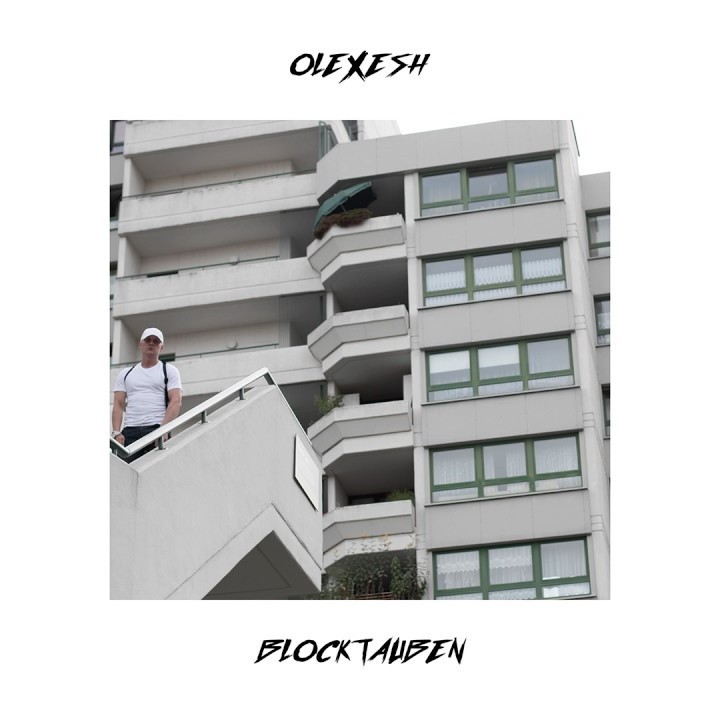 Album cover art for "Blocktauben" by Olexesh