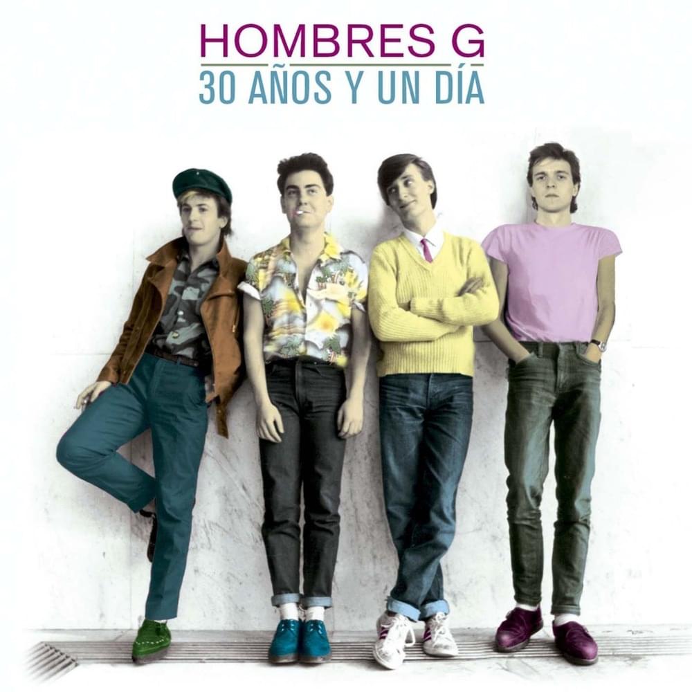 Album cover art for "Un millón de años más" by Hombres G