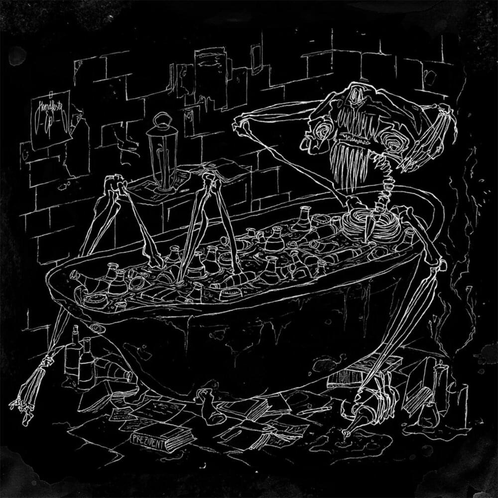 Album cover art for "Ausm Funkloch" by Prezident & Elsta & Flip Ferocious