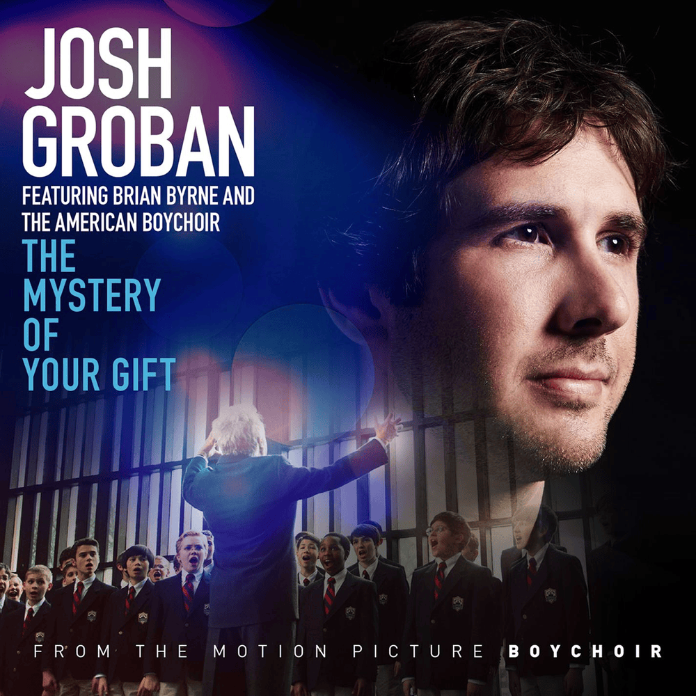 Album cover art for "The Mystery of Your Gift" by Josh Groban & Brian Byrne & The American Boychoir