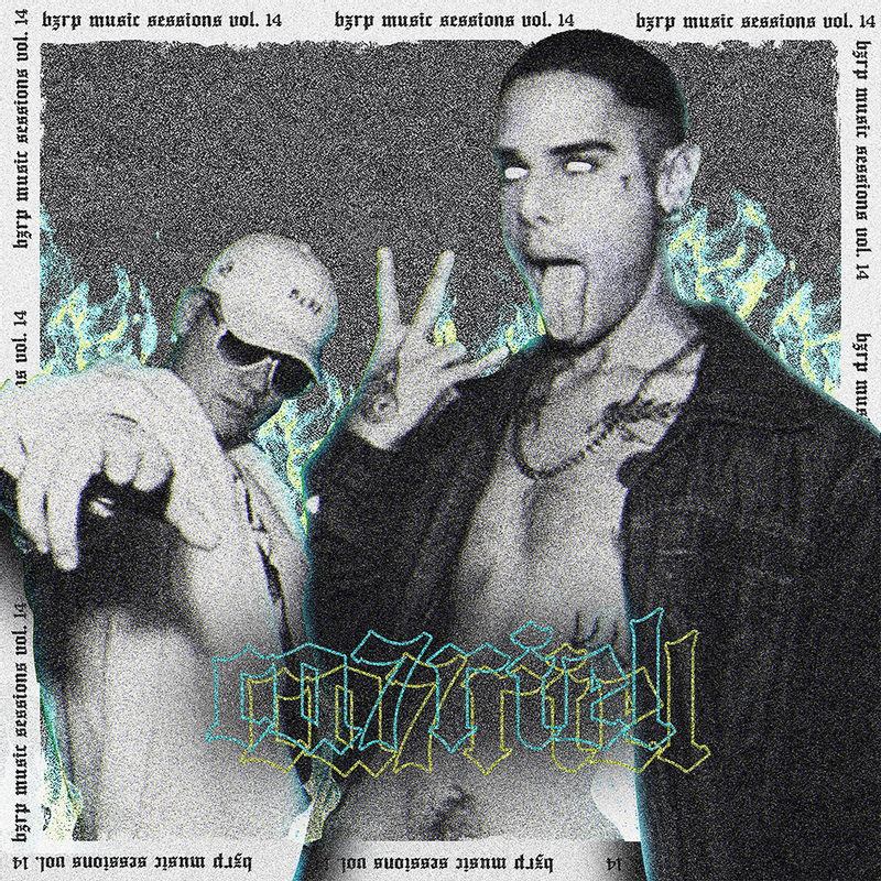Album cover art for "CA7RIEL: Bzrp Music Sessions, Vol. 14" by Bizarrap