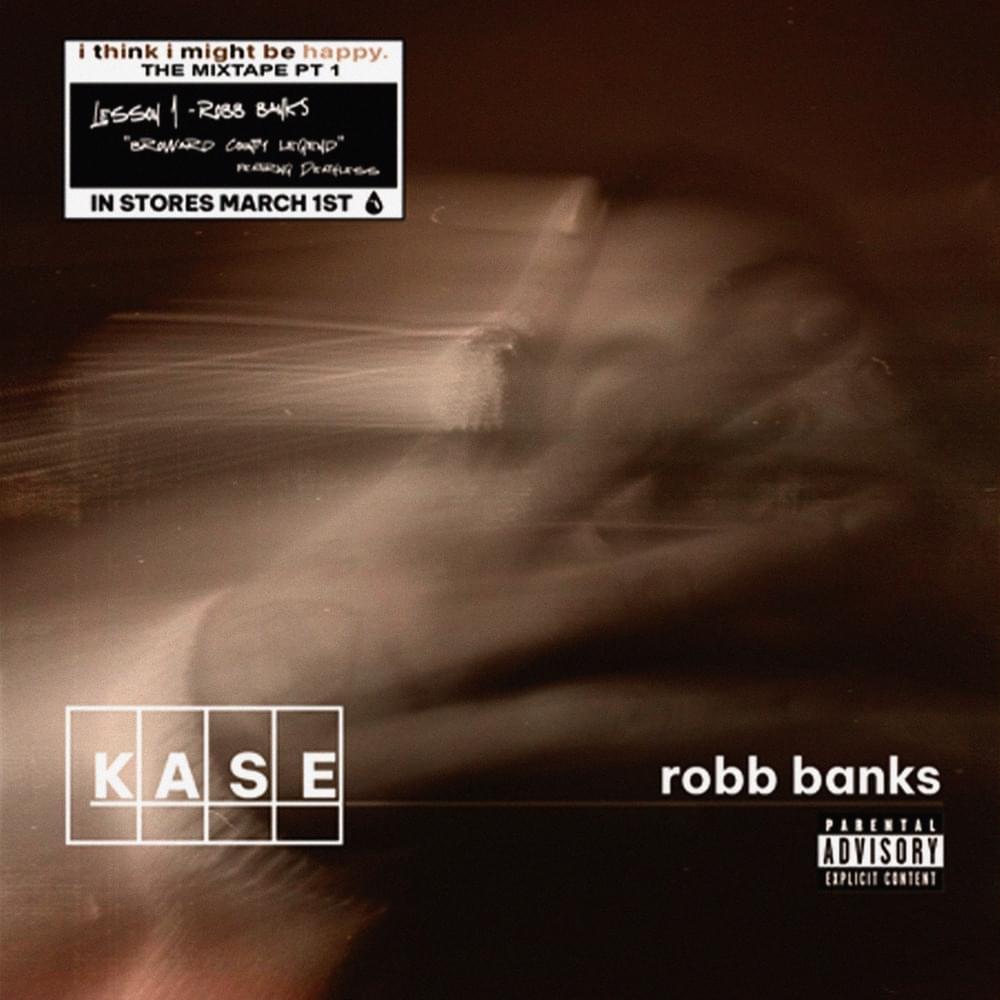 Album cover art for "Kase" by Robb Bank$