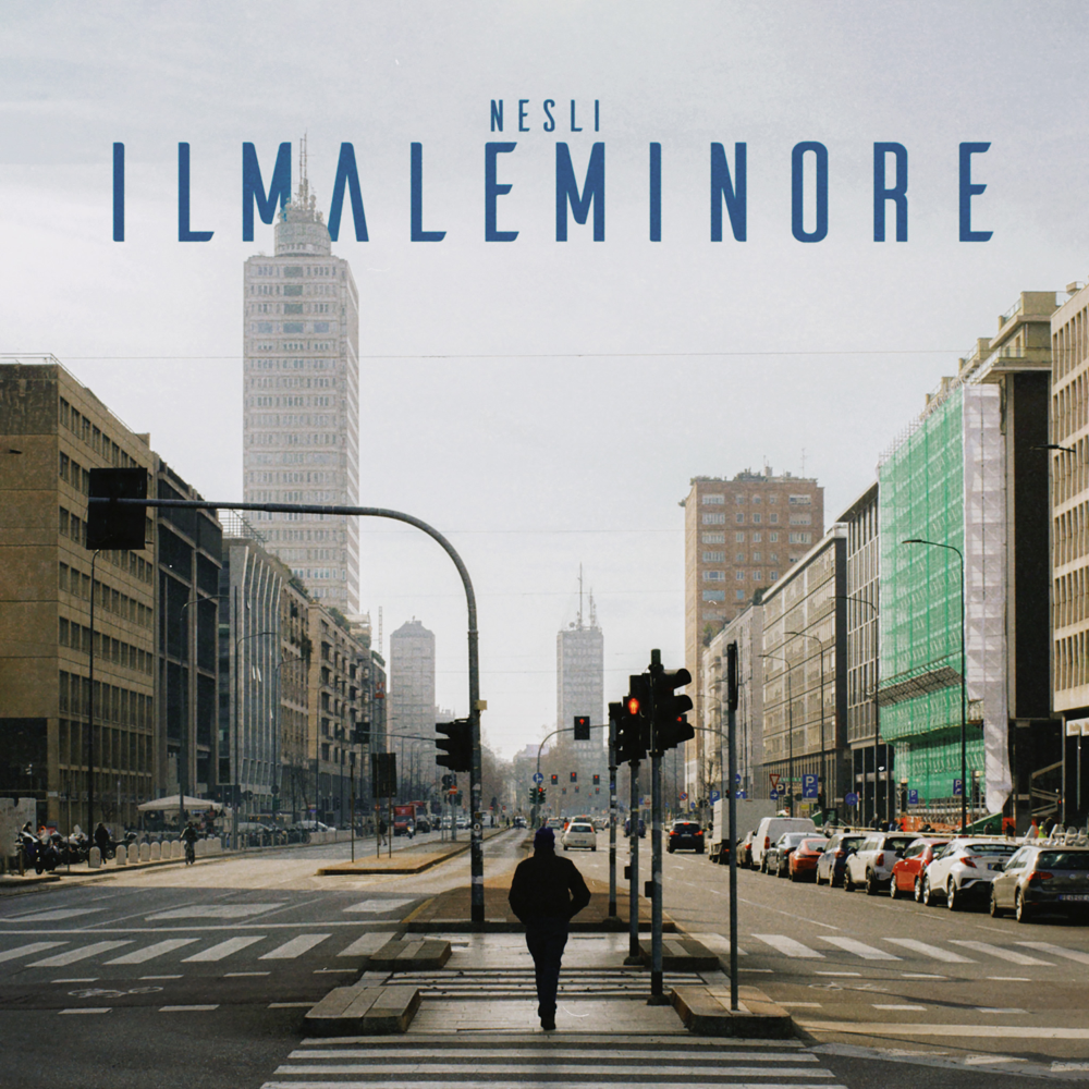 Album cover art for "Il male minore" by Nesli