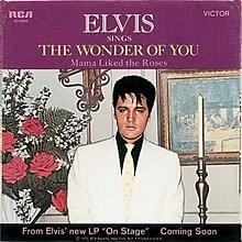 Album cover art for "Mama Liked the Roses" by Elvis Presley