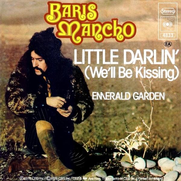 Album cover art for "Little Darlin’ (We’ll Be Kissing)" by Barış Manço