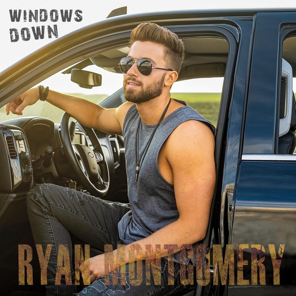 Album cover art for "Windows Down" by Ryan Montgomery