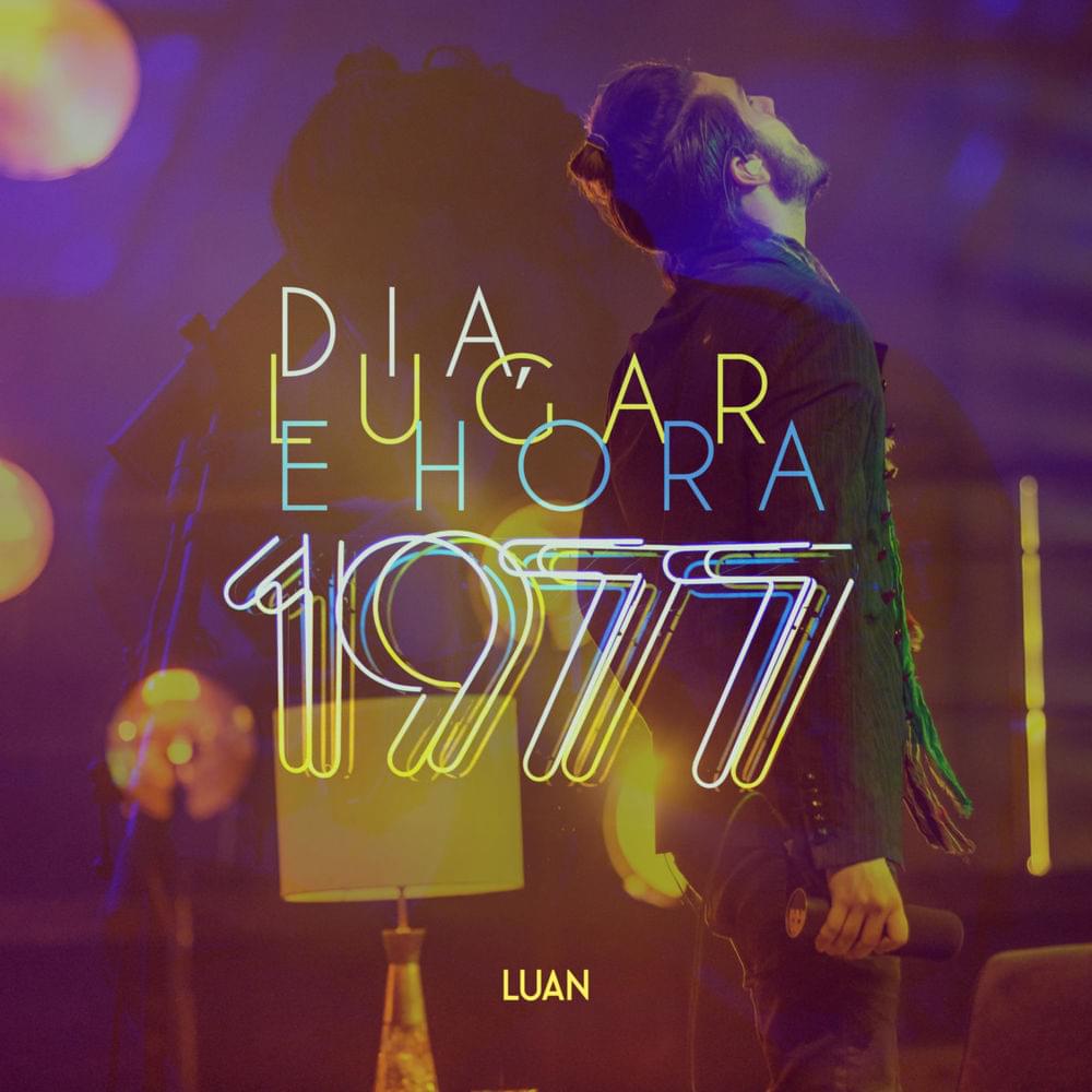 Album cover art for "Dia, Lugar e Hora" by Luan Santana