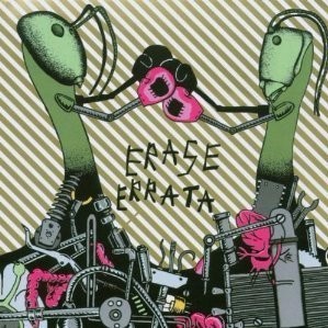 Album cover art for "Tongue Tied" by Erase Errata