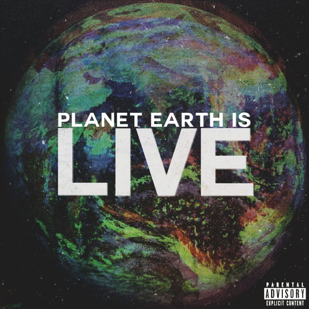 Album cover art for "Planet Earth Is Live" by Audio Push