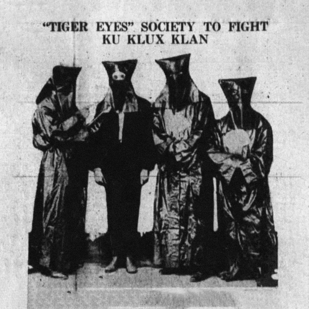 Album cover art for "BLACK KKK" by 404Billy