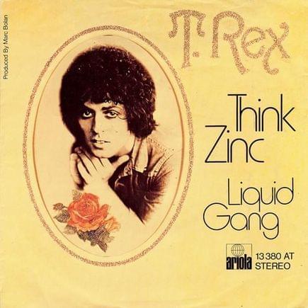Album cover art for "Liquid Gang" by T. Rex