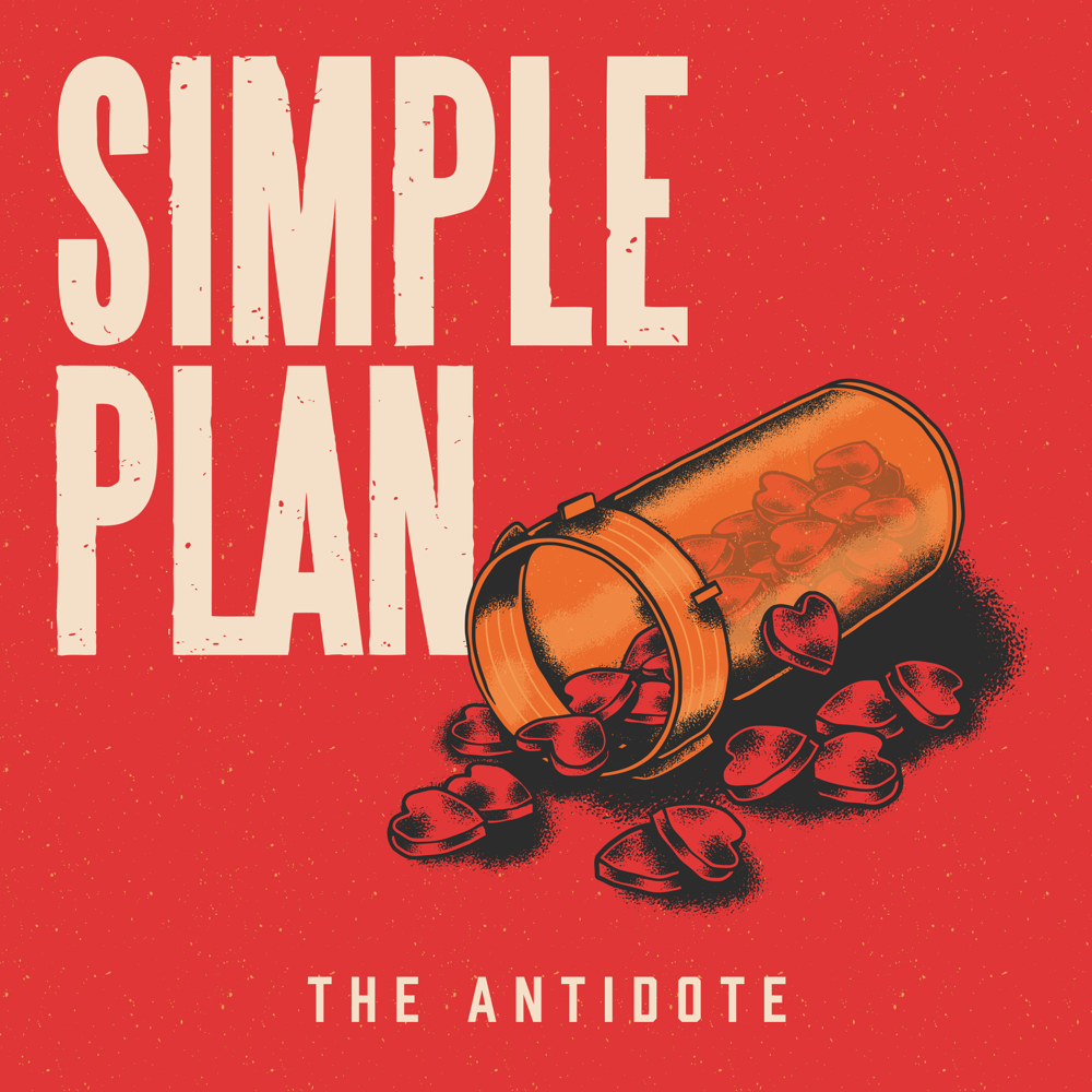 Album cover art for "The Antidote" by Simple Plan