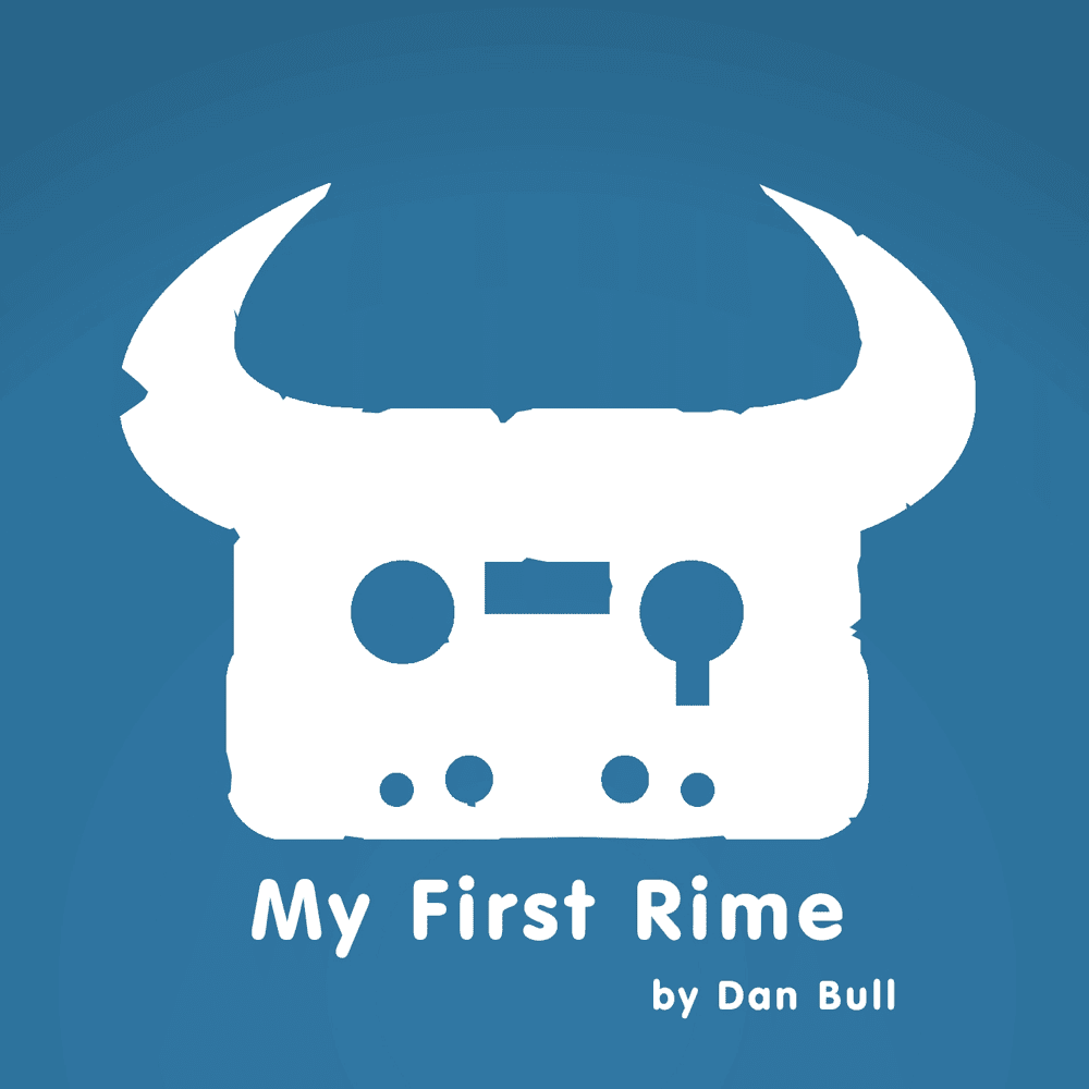 Album cover art for "My First Rime" by Dan Bull