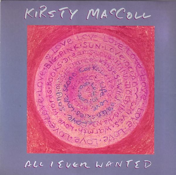 Album cover art for "All I Ever Wanted" by Kirsty MacColl