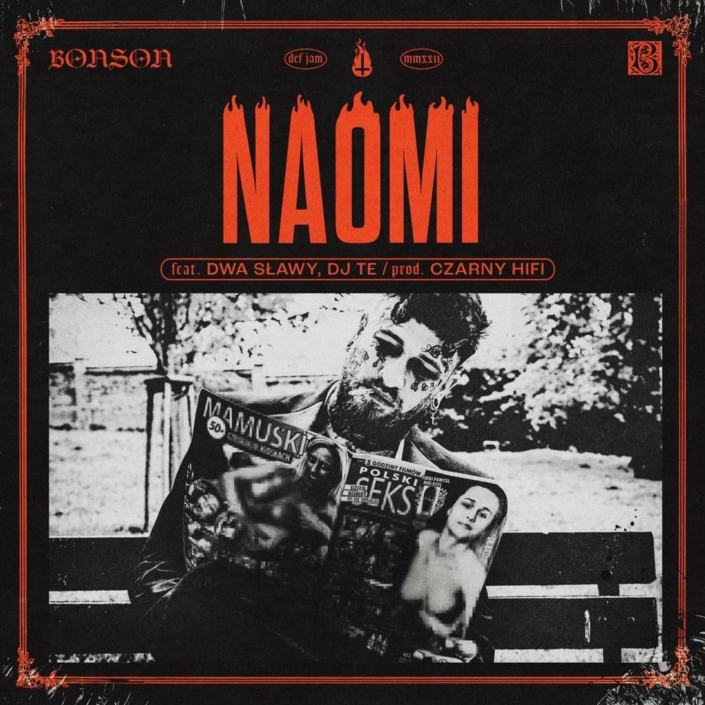 Album cover art for "Naomi" by Bonson & Dwa Sławy