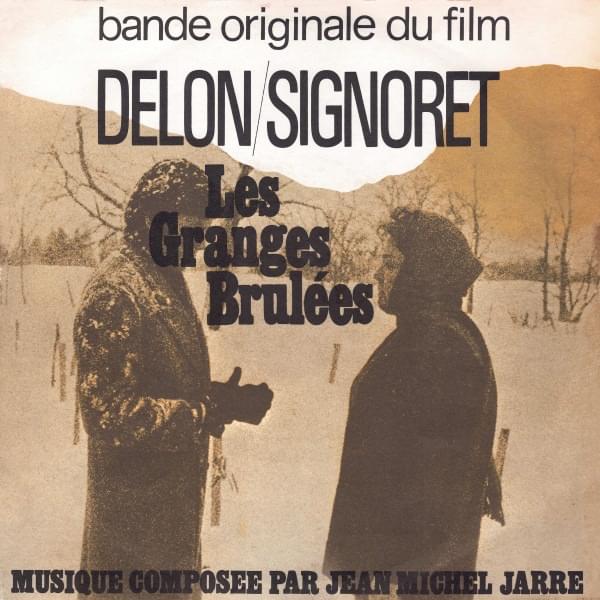 Album cover art for "La chanson des granges brûlées/Song of the Burnt Barns" by Jean-Michel Jarre