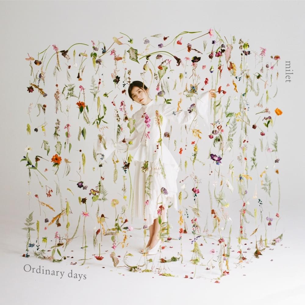 Album cover art for "Ordinary days" by ‌milet