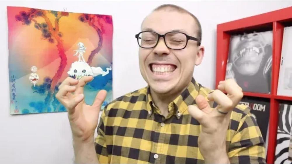 Album cover art for "KIDS SEE GHOSTS - Self-Titled ALBUM REVIEW" by Anthony Fantano & Cal Chuchesta