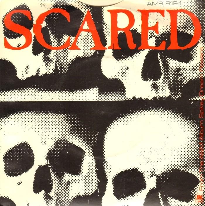 Album cover art for "Scared" by Spizzenergi
