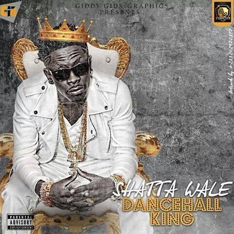 Album cover art for "Dancehall King" by Shatta Wale