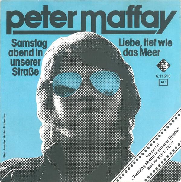 Album cover art for "Samstag Abend in unserer Straße" by Peter Maffay