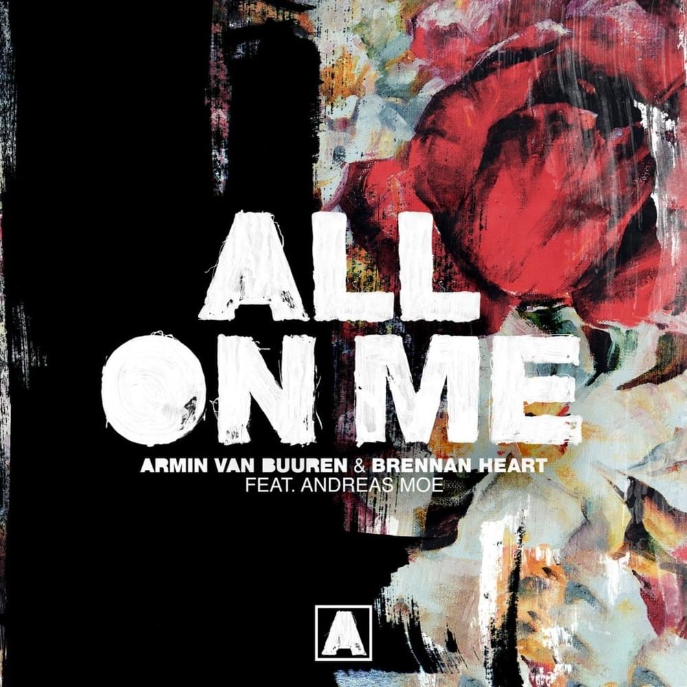 Album cover art for "All on Me" by Armin van Buuren & Andreas Moe